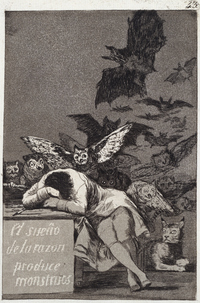 『ロス・カプリーチョス』 ：理性の眠りは怪物を生む